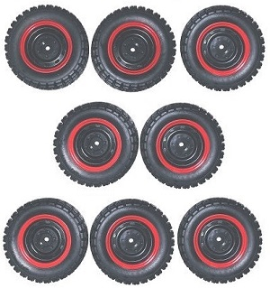 JJRC Q130 Q141 Q130A Q130B Q141A Q141B D843 D847 GB1017 GB1018 Pro RC Car Vehicle spare parts wheels 8pcs Red JJRC Q130 Q141 Q130A Q130B Q141A Q141B D843 D847 GB1017 GB1018 Pro RC Car Vehicle spare parts wheels 8pcs Red