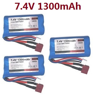 JJRC Q130 Q141 Q130A Q130B Q141A Q141B D843 D847 GB1017 GB1018 Pro RC Car Vehicle spare parts 7.4V 1300mAh cylindrical li-ion battery 6051 3pcs JJRC Q130 Q141 Q130A Q130B Q141A Q141B D843 D847 GB1017 GB1018 Pro RC Car Vehicle spare parts 7.4V 1300mAh cylindrical li-ion battery 6051 3pcs