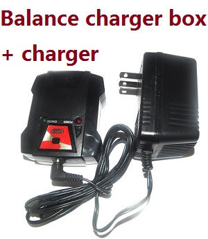 JJRC Q130 Q141 Q130A Q130B Q141A Q141B D843 D847 GB1017 GB1018 Pro RC Car Vehicle spare parts charger and balance charger box - Click Image to Close