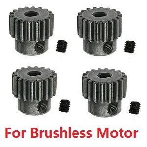 JJRC Q130 Q141 Q130A Q130B Q141A Q141B D843 D847 GB1017 GB1018 Pro RC Car Vehicle spare parts motor gear for brushless motor 4pcs - Click Image to Close