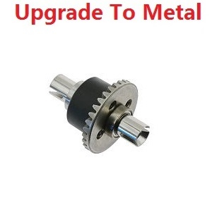 JJRC Q130 Q141 Q130A Q130B Q141A Q141B D843 D847 GB1017 GB1018 Pro RC Car Vehicle spare parts upgrade to metal differential mechanism - Click Image to Close