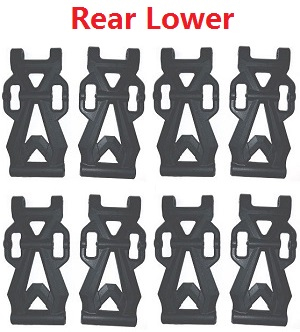 JJRC Q130 Q141 Q130A Q130B Q141A Q141B D843 D847 GB1017 GB1018 Pro RC Car Vehicle spare parts rear lower sway arms(L/R) 6017 4sets - Click Image to Close