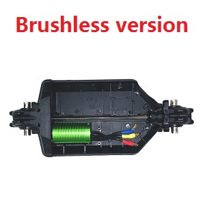 JJRC Q130 Q141 Q130A Q130B Q141A Q141B D843 D847 GB1017 GB1018 Pro RC Car Vehicle spare parts differential mechanism + gear cover + main shaft and gear module + bottom board + brushless motor (For brushless version)