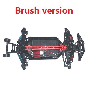 JJRC Q130 Q141 Q130A Q130B Q141A Q141B D843 D847 GB1017 GB1018 Pro RC Car Vehicle spare parts main car body frame module (For brush version)