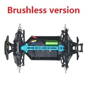 JJRC Q130 Q141 Q130A Q130B Q141A Q141B D843 D847 GB1017 GB1018 Pro RC Car Vehicle spare parts main car body frame module (For brushless version)