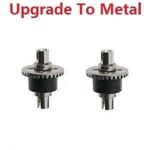 JJRC Q130 Q141 Q130A Q130B Q141A Q141B D843 D847 GB1017 GB1018 Pro RC Car Vehicle spare parts upgrade to metal differential mechanism 2pcs - Click Image to Close