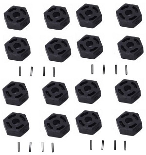 JJRC Q146 Q146A Q146B RC Car vehicle spare parts hexagon wheel seat 015 4sets JJRC Q146 Q146A Q146B RC Car vehicle spare parts hexagon wheel seat 015 4sets