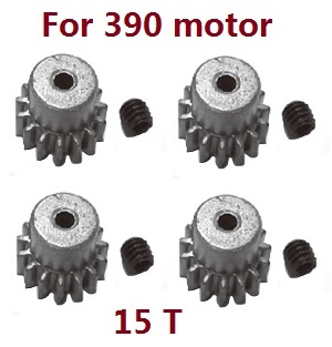 JJRC Q146 Q146A Q146B RC Car vehicle spare parts 15T motor tooth for 390 motor 086 4pcs
