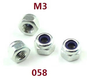 JJRC Q146 Q146A Q146B RC Car vehicle spare parts M3 lock nuts 058 JJRC Q146 Q146A Q146B RC Car vehicle spare parts M3 lock nuts 058