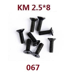 JJRC Q146 Q146A Q146B RC Car vehicle spare parts flat head cross screws M2.5*8 067