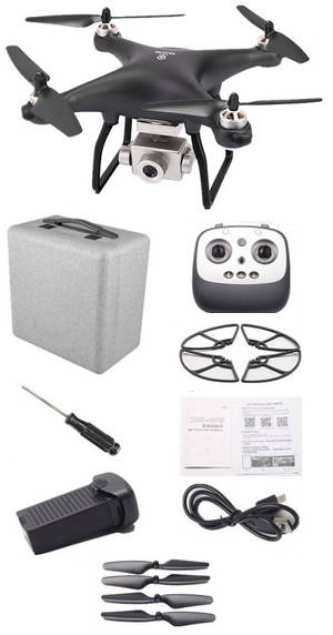 JJRC X13 RC drone with EPP case and 1 battery RTF