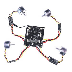 JJRC X13 RC quadcopter drone spare parts todayrc toys listing PCB board + brushless motors + ESC board set (Assembled)