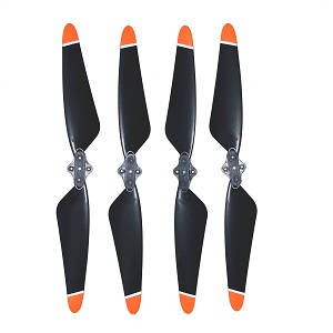 JJRC X17 G105 Pro RC quadcopter drone spare parts todayrc toys listing main blades (Orange-Black)