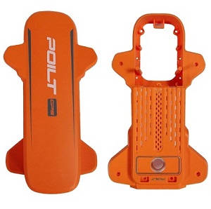 JJRC X17 G105 Pro RC quadcopter drone spare parts todayrc toys listing upper and lower cover Orange