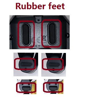 JJRC X19 8813 Pro X19 Pro GPS RC quadcopter drone spare parts todayrc toys listing rubber feet