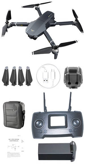 JJRC X20 RC drone with portable bag and 1 battery RTF