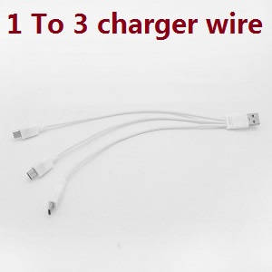 JJRC X21 RC quadcopter drone spare parts todayrc toys listing 1 to 3 charger wire
