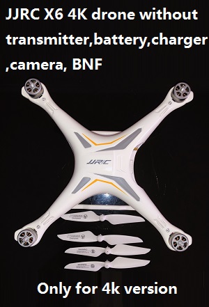 JJRC X6 4k drone body without transmitter,battery,charger,camera,etc. BNF