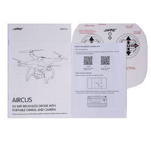 JJRC X6 RC quadcopter drone spare parts todayrc toys listing English manual book