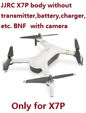 JJRC X7P body without transmitter,battery,charer,etc. BNF White