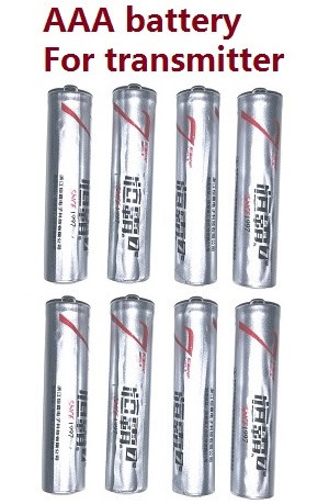 JXD 510 510W 510V 510G JIN XING DA JD RC Drone X-predators spare parts AAA battery for transmitter 8pcs