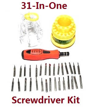 JXD 528 Jin Xing Da JD RC Quadcopter Drone spare parts todayrc toys listing 1*31-in-one Screwdriver kit package