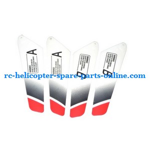 JXD 335 I335 helicopter spare parts todayrc toys listing main blades (2x upper + 2x lower)