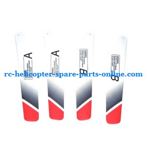JXD 342 342A helicopter spare parts todayrc toys listing main blades (Red)