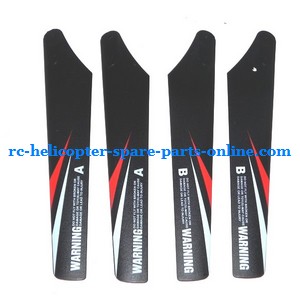 JXD 352 352W helicopter spare parts todayrc toys listing main blades (Black)