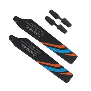 Wltoys XK K127 Eagle RC Helicopter spare parts todayrc toys listing main blades + 2*tail blade