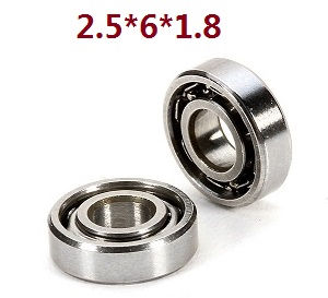 Wltoys XK K127 Eagle RC Helicopter spare parts bearing 2.5*6*1.8 2pcs
