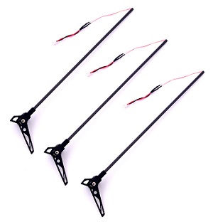Wltoys XK K127 Eagle RC Helicopter spare parts todayrc toys listing tail set 3pcs