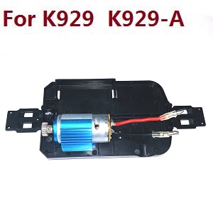 Wltoys K929 K929-A K929-B RC Car spare parts todayrc toys listing bottom board with main motor set (For K929 K929-A)