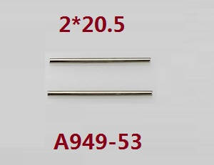 Wltoys K929 K929-A K929-B RC Car spare parts todayrc toys listing steering shaft 2*20.5 A949-53 - Click Image to Close