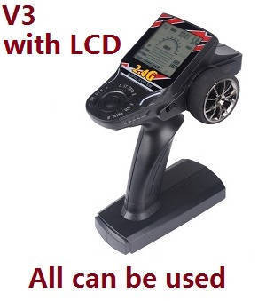 Wltoys K929 K929-A K929-B RC Car spare parts todayrc toys listing transmitter (V3 with LCD) all can be used