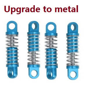Wltoys K969 K979 K989 K999 P929 P939 RC Car spare parts todayrc toys listing shock absorber (Blue Metal) - Click Image to Close