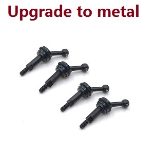 Wltoys K969 K979 K989 K999 P929 P939 RC Car spare parts todayrc toys listing universal drive shaft 4pcs (Black)