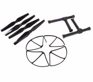 Kai Deng K70 K70C K70H K70W K70F RC quadcopter drone spare parts todayrc toys listing main blades + undercarriage + protection frame set