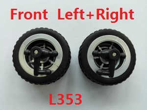 Wltoys L333 L343 L353 RC Car spare parts todayrc toys listing front wheel (Left + Right L353)