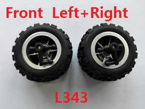 Wltoys L333 L343 L353 RC Car spare parts todayrc toys listing front wheel (Left + Right L343)