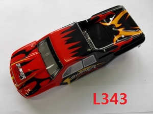 Wltoys L333 L343 L353 RC Car spare parts todayrc toys listing upper cover (L343 Red)