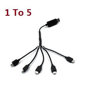 LI YE ZHAN TOYS LYZRC L900 Pro RC Drone spare parts todayrc toys listing 1 to 5 charger wire