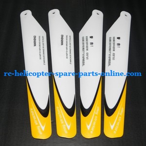 LH-109 LH-109A helicopter spare parts todayrc toys listing main blades (Yellow)