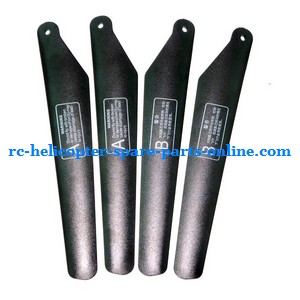 LH-1108 LH-1108A LH-1108C RC helicopter spare parts todayrc toys listing main blades (2x upper + 2x lower)