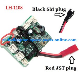 LH-1108 RC helicopter spare parts todayrc toys listing PCB BOARD (Frequency: 27M Black SM plug)