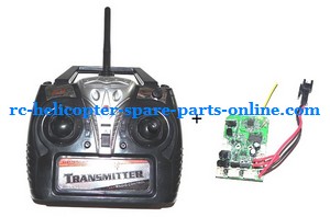 LH-1108A(2.4Ghz) RC helicopter spare parts todayrc toys listing transmitter + PCB board (2.4Ghz)