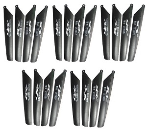 Lead Honor LH-1301 LH 1301 RC Helicopter spare parts propellers main blades 5sets