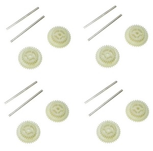 Lead Honor LH-1301 LH 1301 RC Helicopter spare parts small driven gear and metal bar set 4sets