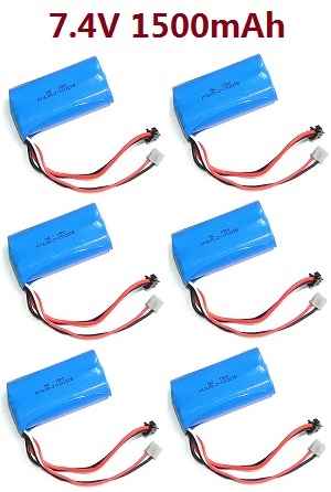 Lead Honor LH-1301 LH 1301 RC Helicopter spare parts 7.4V 1500mAh battery 6pcs