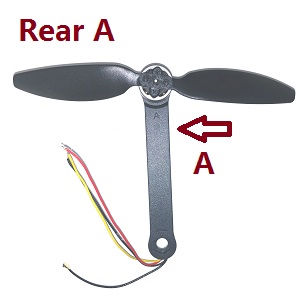 MJX Bugs MG-1 X-drone EIS RC drone quadcopter spare parts side motor bar set with main blade (Rear A)